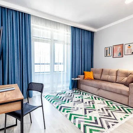 Grand Turan Business One-Room Apartments Nur-Sultan  Exterior photo